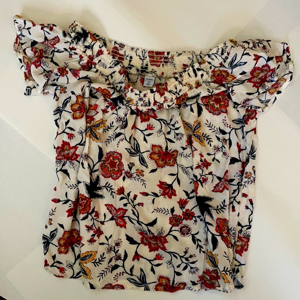 Off the shoulder top